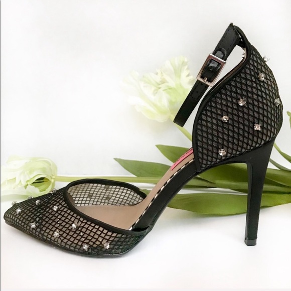 Betsey Johnson Shoes - Betsey Johnson fancy ankle strap heels